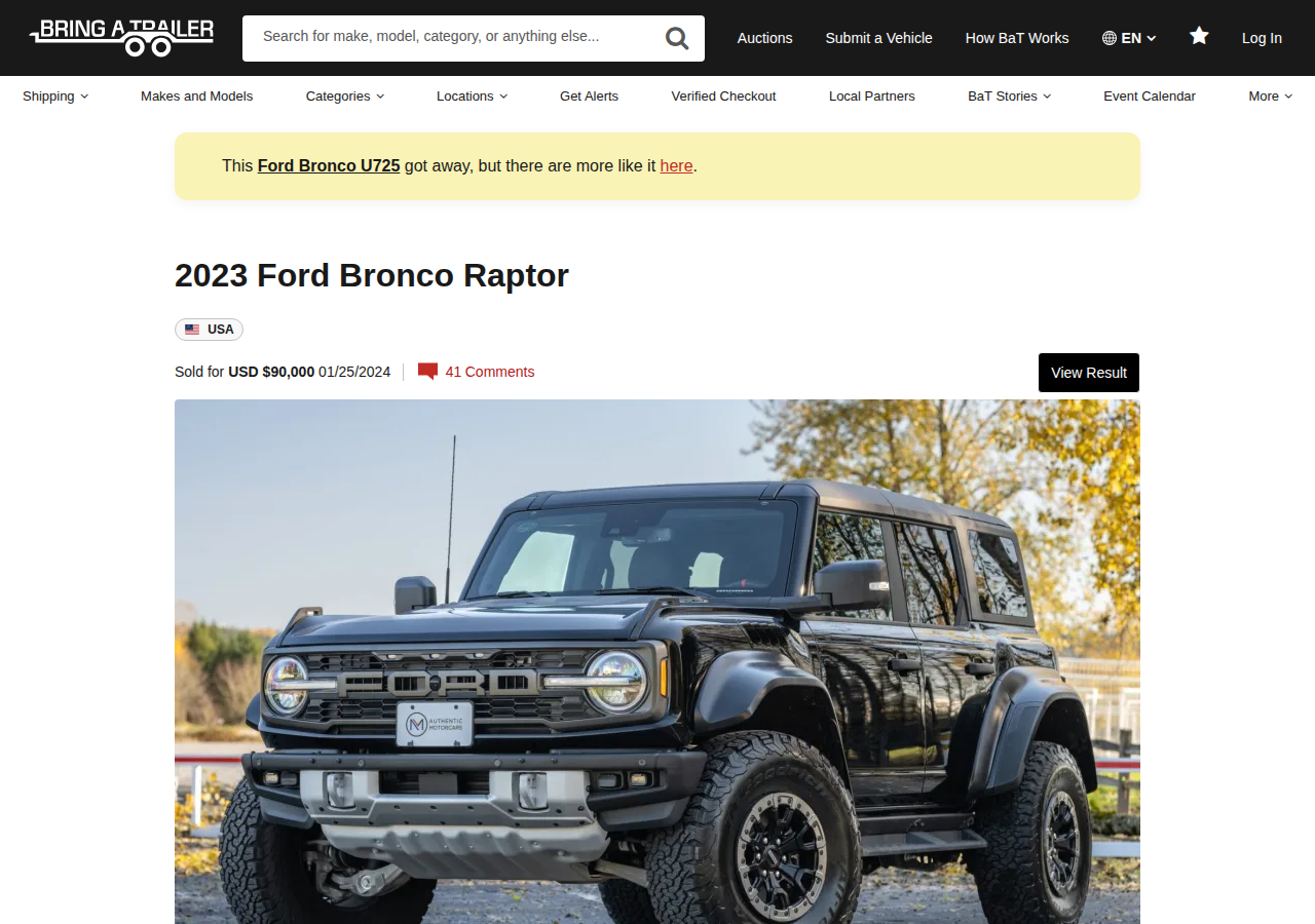 Listing snapshot from April 09, 2026